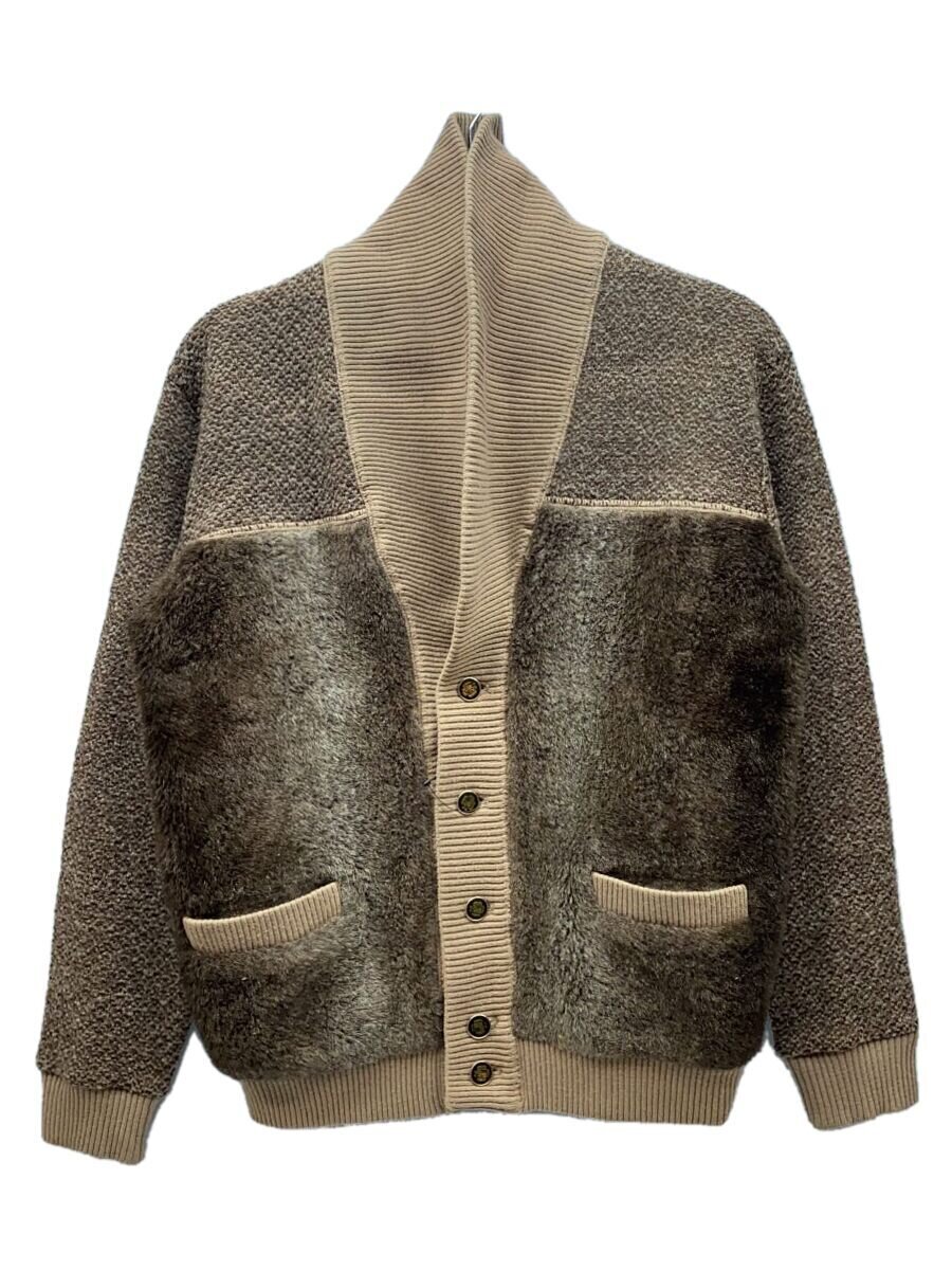 【中古】Blbb BORN/60S～/肩かけ色合いジレー/ヴィンテージ/原料品うつり変わり/羊毛/BRW【メンズウェア】