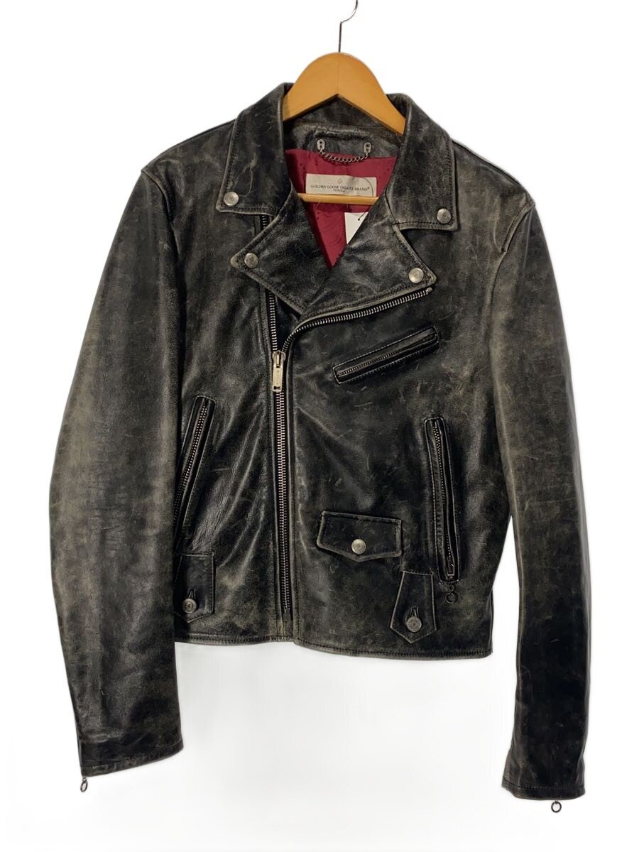 【中古】GOLDEN GOOSE◆ジャケット/XS/レザー/BLK【メンズウェア】｜2ｎｄ STREET 店
