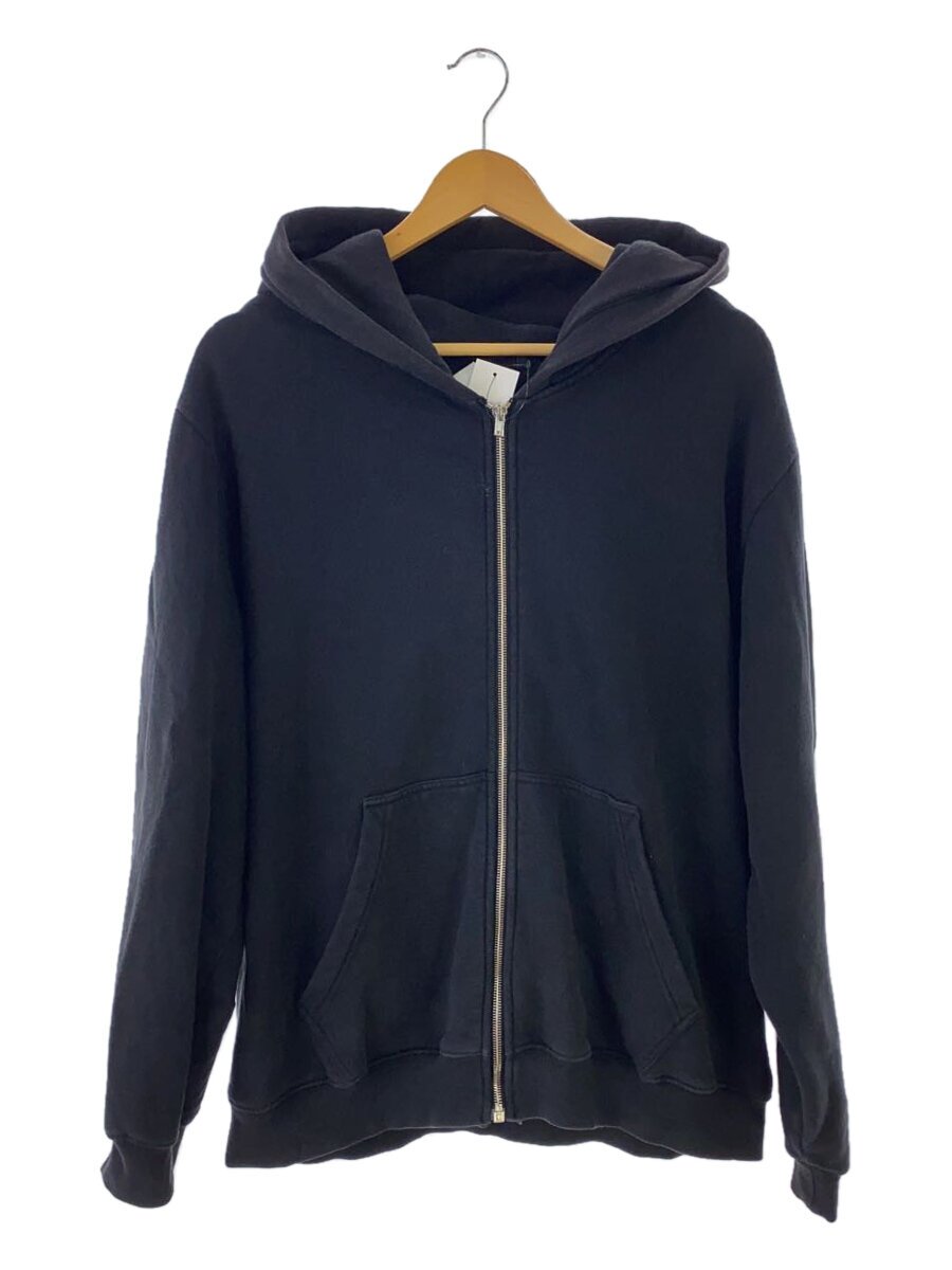 【中古】MSGM◆パーカー/M/--/BLK/無地【メンズウェア】