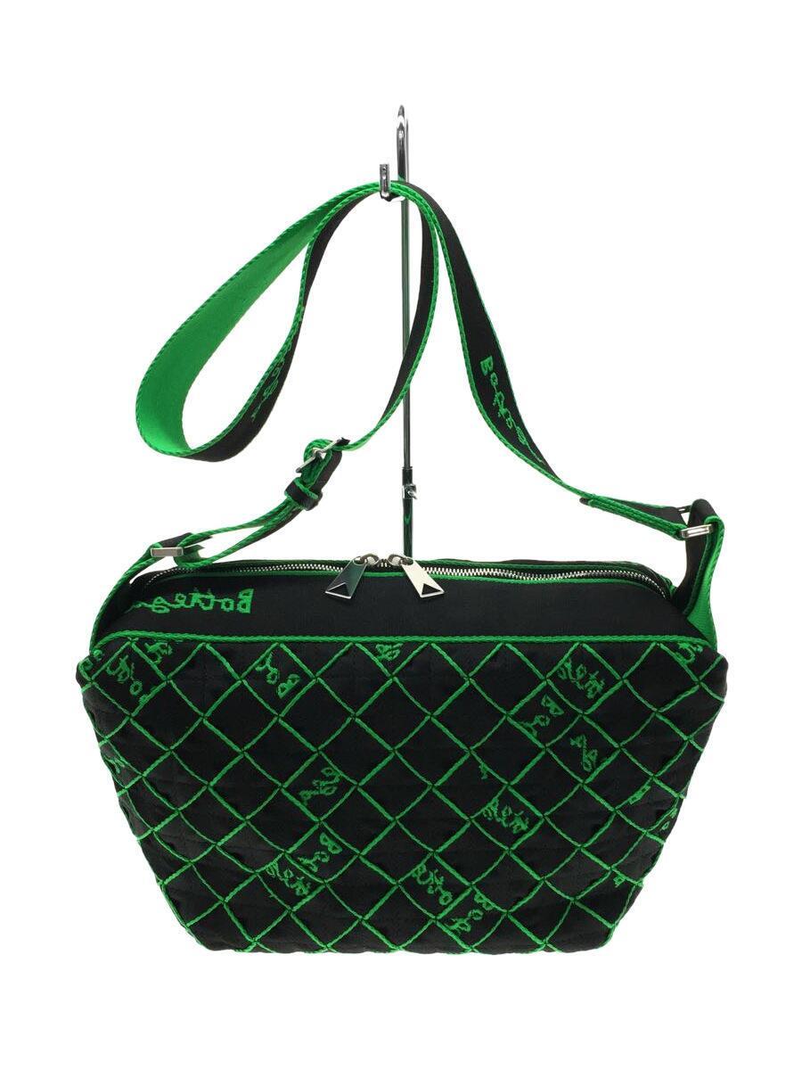【中古】BOTTEGA VENETA◆ショルダーバッグ/--/GRN【御徒面子】