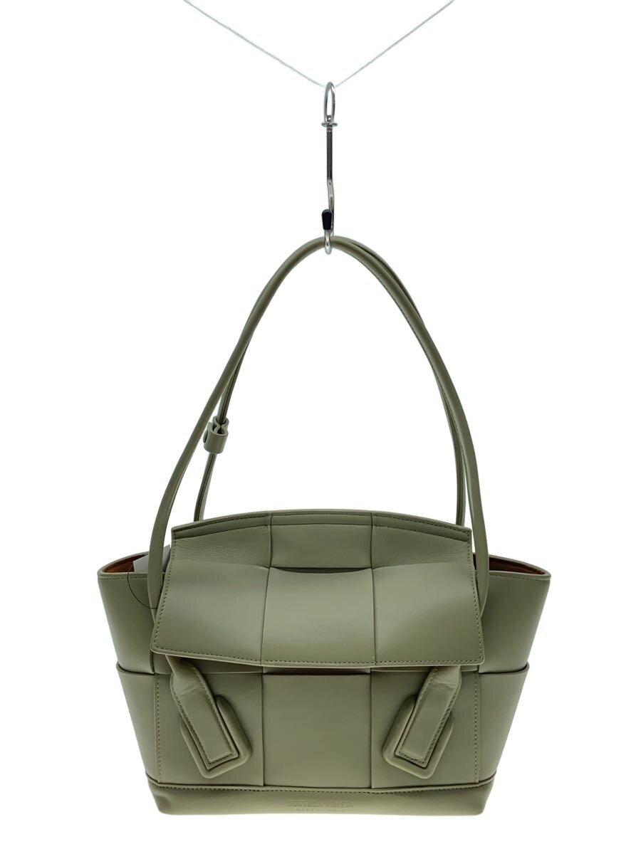 【中古】BOTTEGA VENETA◆ミニ/ザ アルコ//トートバッグ/--/グリーン//【バッグ】｜2ｎｄ STREET 店