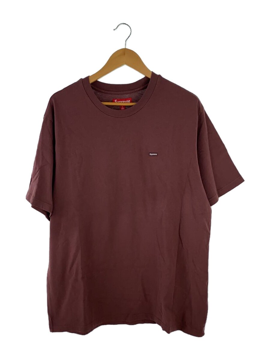 【中古】Supreme◆small box tee /L/綿織物/BRD/無地【メンズウェア】