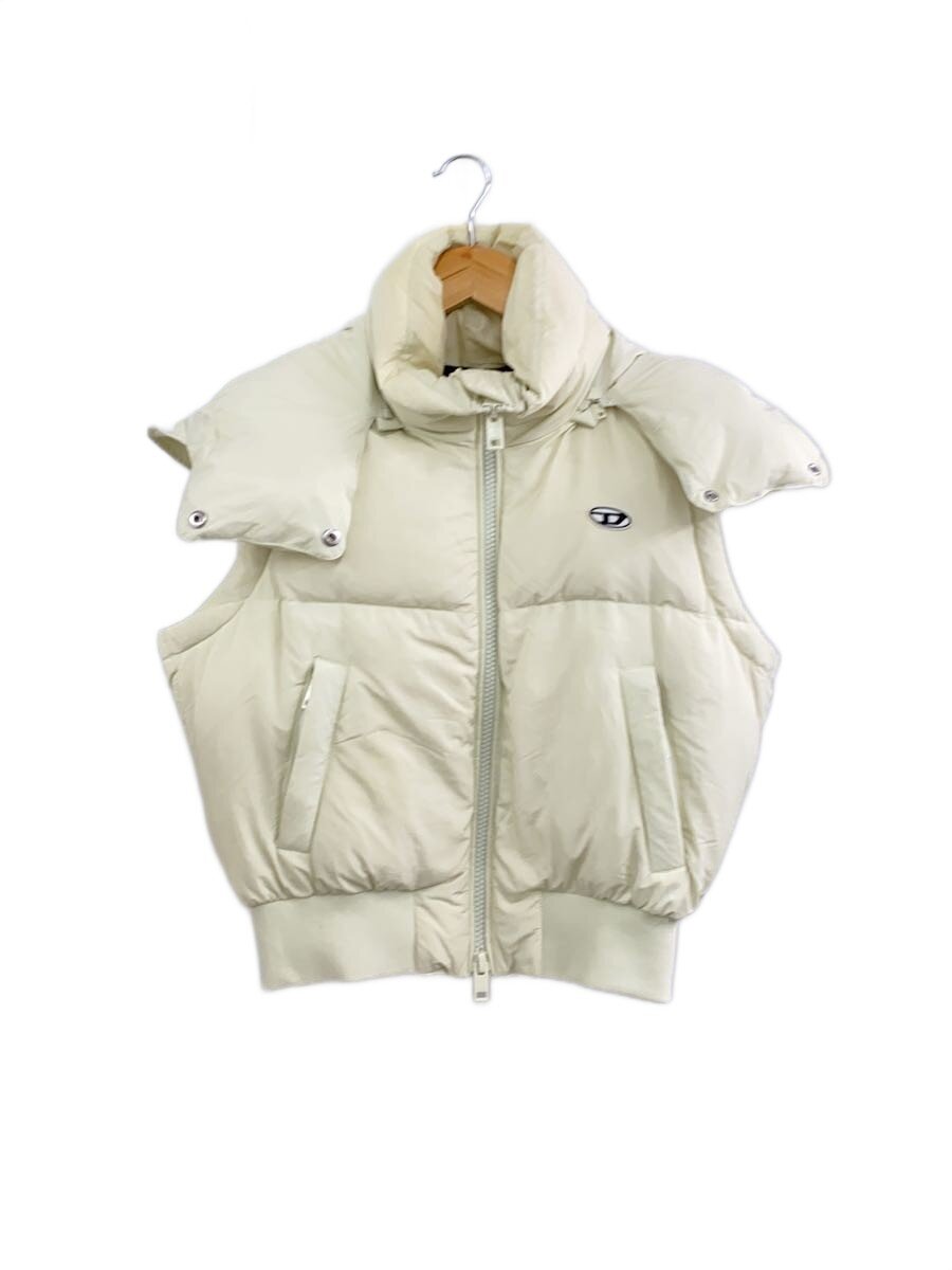 【中古】DIESEL◆W-PEYT-SSL/落ちこむより良い/40/ナイロン/IVO/無地/A10772【レディース御召しもの】