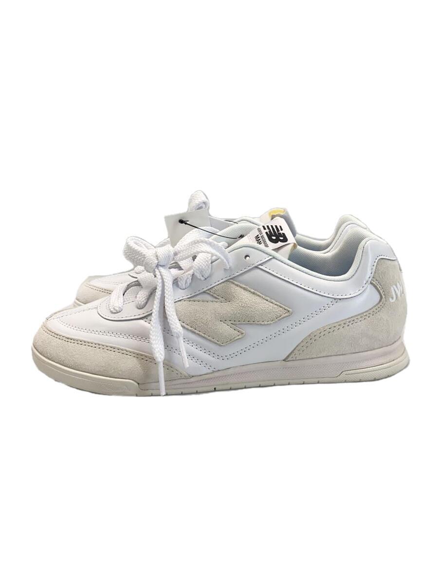 【中古】NEW BALANCE◆JUNYA WATANABE MAN New Balance URC42/25糎/WHT/なめし革/【シューズ】