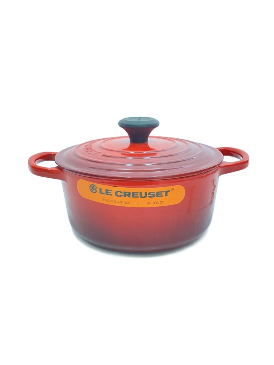 【中古】LE CREUSET◆鍋/サイズ:18cm/RED//【キッチン用品】｜2ｎｄ STREET 店