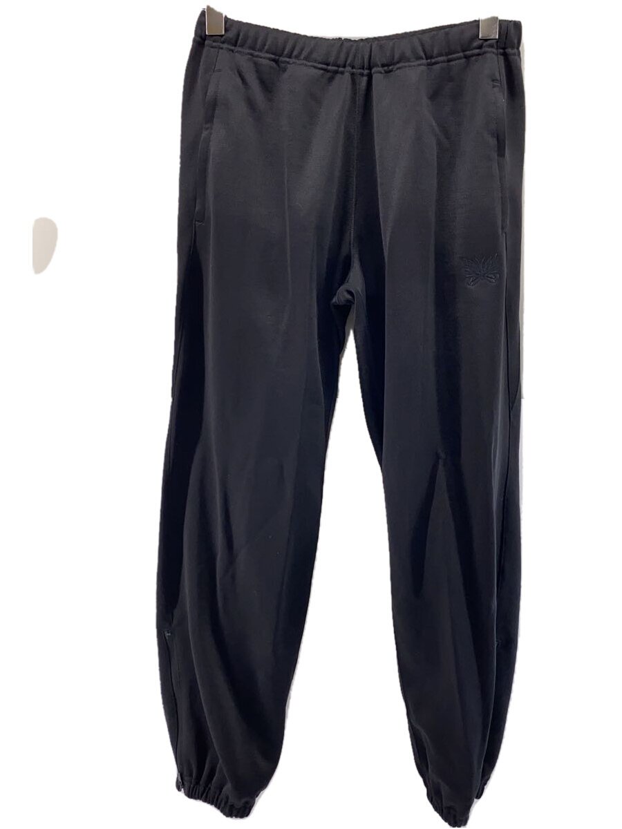 【中古】Needles◆Zipped Sweat Pants/貨物自動車ズボン下/S/ポリエステル/BLK/QV341【メンズウェア】