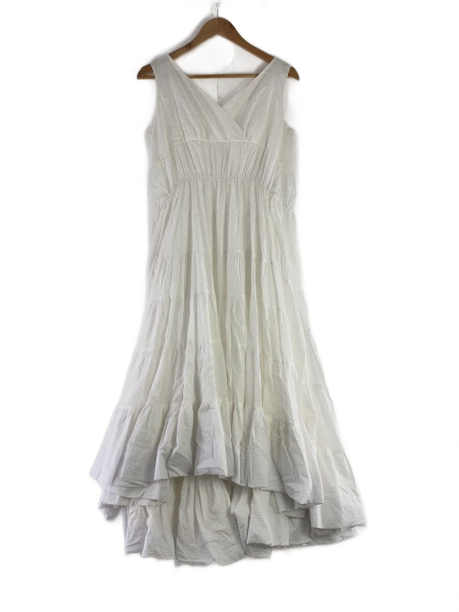 【中古】JENNE◆ノースリーブワンピース/L/コットン/WHT/無地/iwa24ss-op13【レディースウェア】｜2ｎｄ STREET 店