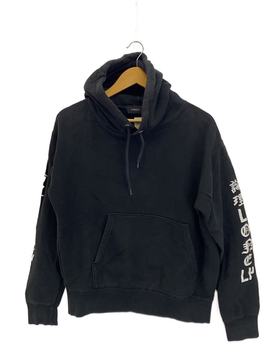 【中古】LONELY理論の道筋◆パーカー/--/綿織物/BLK/刷り上げる/18-070-685-0013-1-0【メンズウェア】