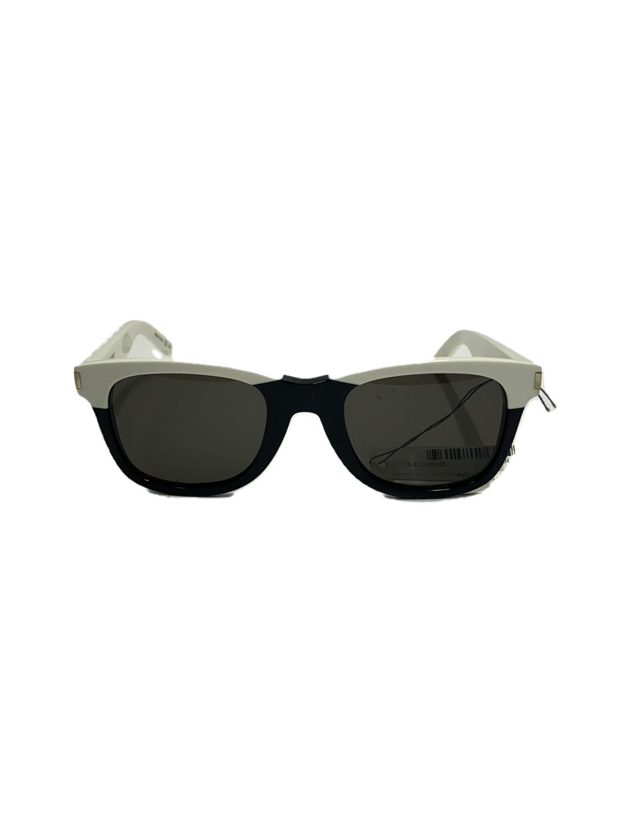 Lunettes de soleil homme SAINT LAURENT plastique WHT BLK SL51 049
