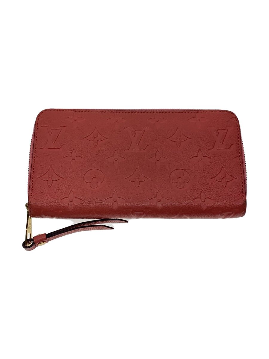 【中古】LOUIS VUITTON◆ジッピー・ウォレット_モノグラム・アン工業プラント_PNK/牛皮/PNK/レディース【服飾雑貨他】