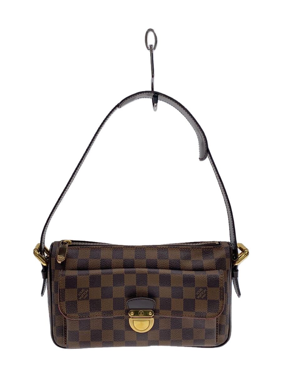 【中古】LOUIS VUITTON◆ラヴェッロGM_ダミエ・エベヌ_BRW/PVC/BRW//【御徒面子】