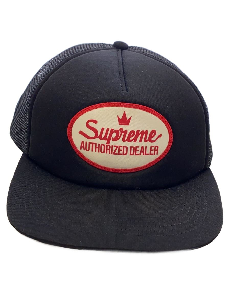 【中古】Supreme◆24AW/AUTHORIZED MESH BACK 5-PANEL/FREE/ポリエステル/BLK/メンズ【服飾雑貨他】