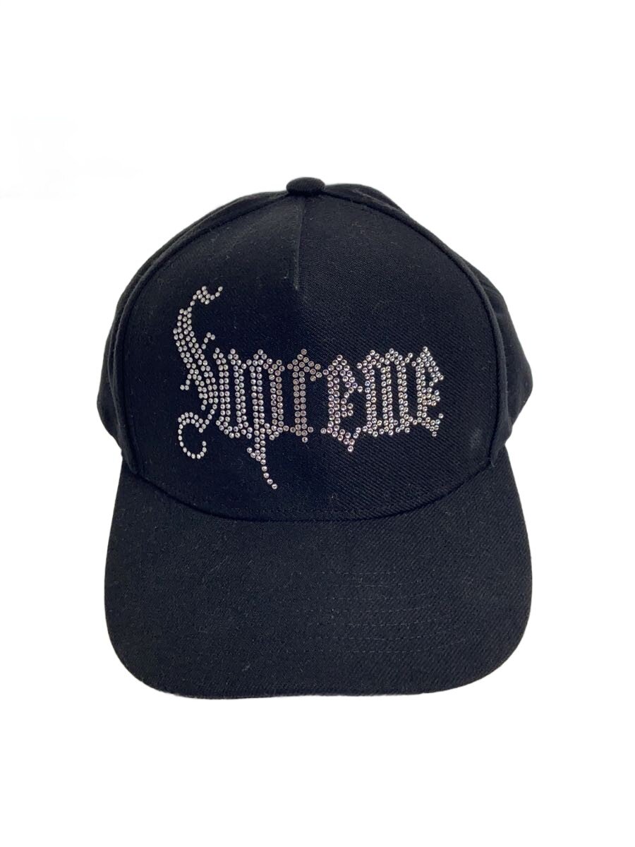 【中古】Supreme◆旗がしら/--/アクリル繊維/BLK/メンズ【服飾雑貨他】