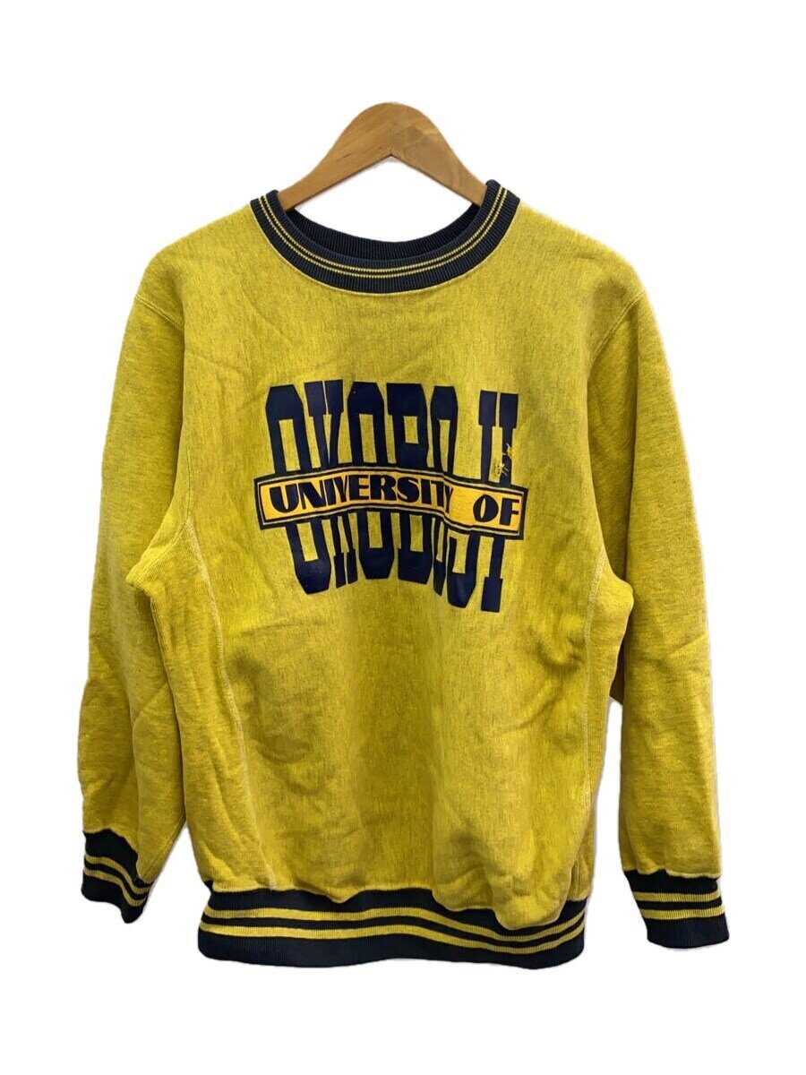 【中古】Champion◆汗水/L/綿織物/YLW/【メンズウェア】