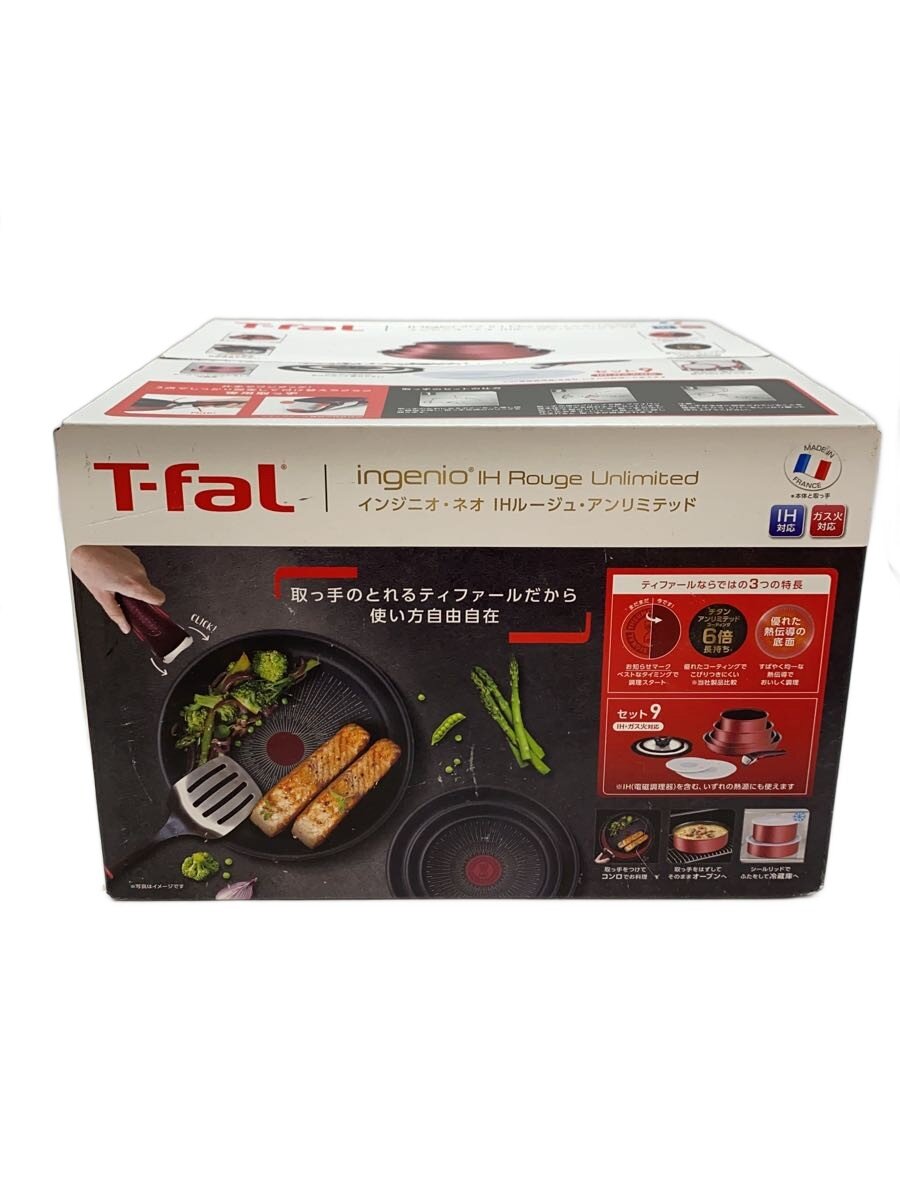 【中古】T-fal◆鍋/9点書き割り/L38392//【勝手もと装置】