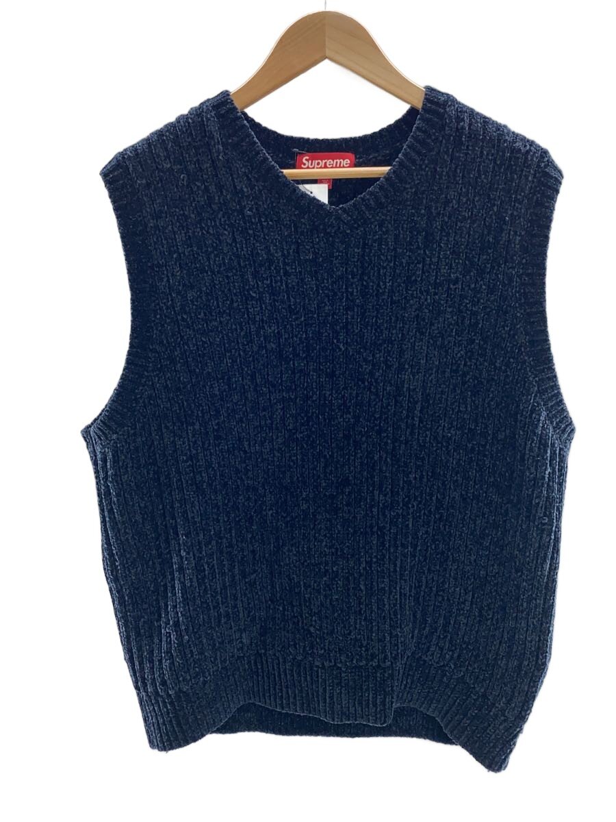 【中古】Supreme◆編み物より良い(朦々たる)/L/ポリエステル/BLK【メンズウェア】