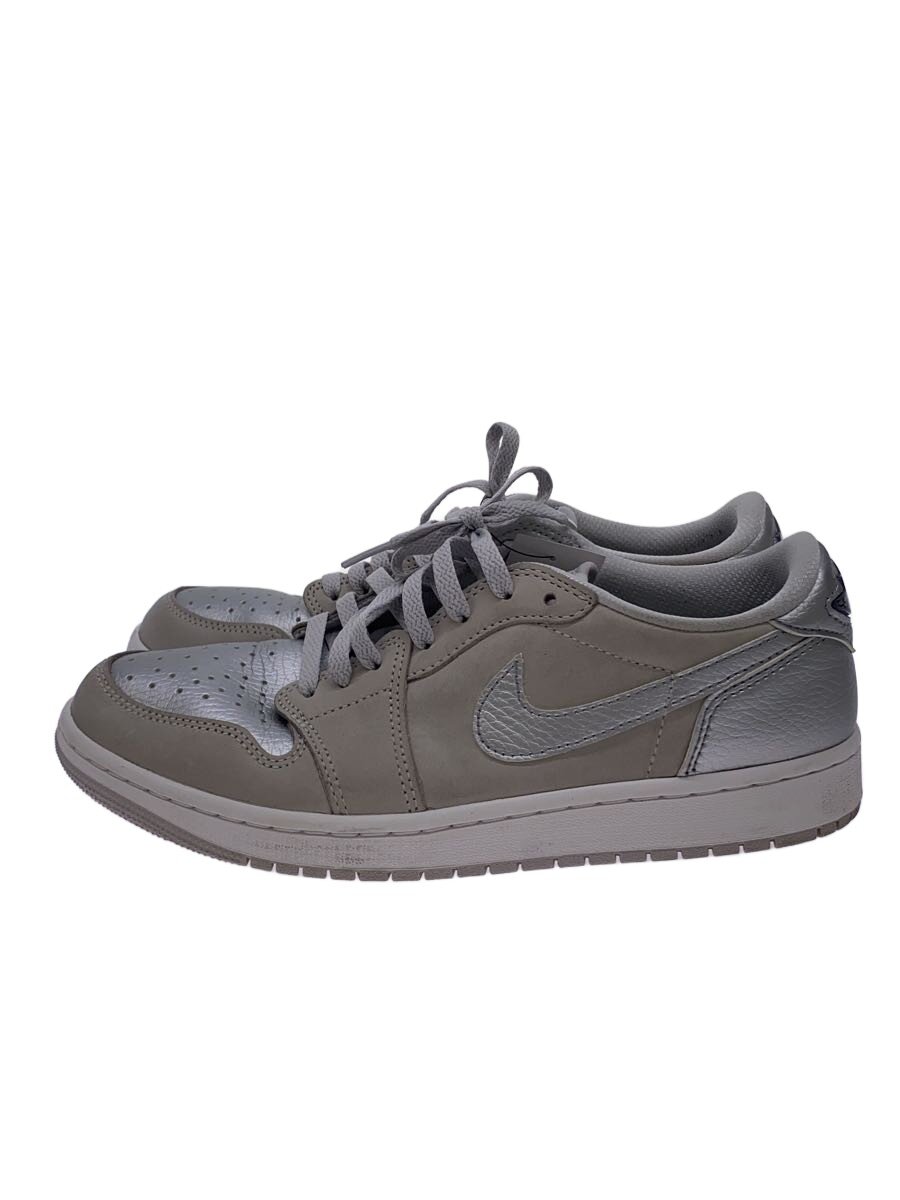 【中古】NIKE◆AIR JORDNA 1 LOW OG_エアジョーダン 1 置き目 OG/27.5糎/SLV//【シューズ】