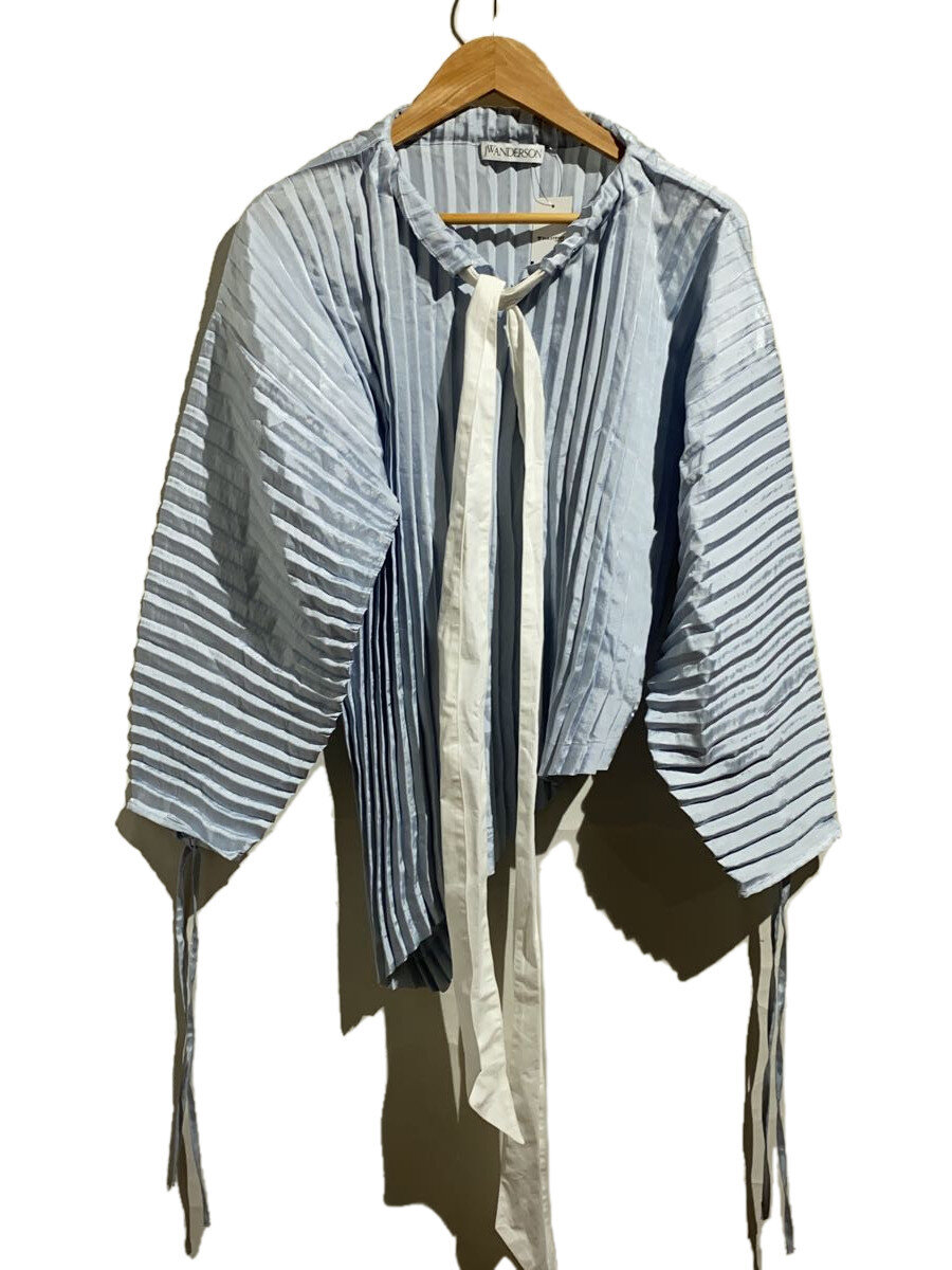 【中古】JW ANDERSON(J.W.ANDERSON)◆長袖トップ/34/ポリエステル/BLU//【レディース御召しもの】