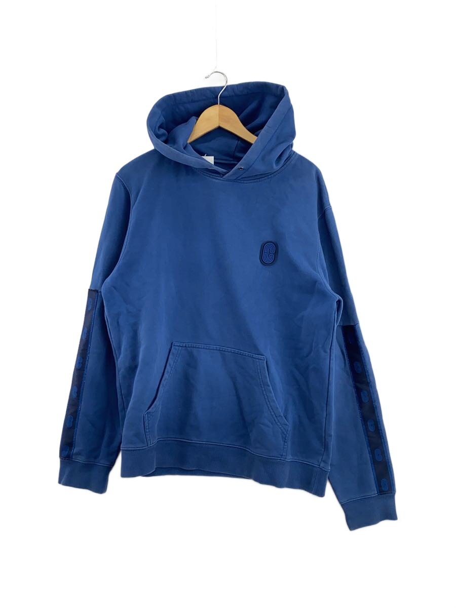 【中古】COACH◆パーカー/L/綿織物/BLU/無地/C5231【メンズウェア】