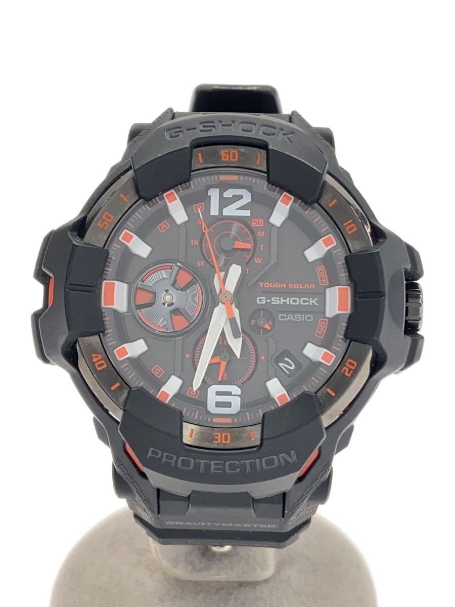 【中古】CASIO◆ソーラー腕時計/アナログ/ラバー/BLK/BLK/GR-B300-1A4JF//【服飾雑貨他】|2nd STREET 店