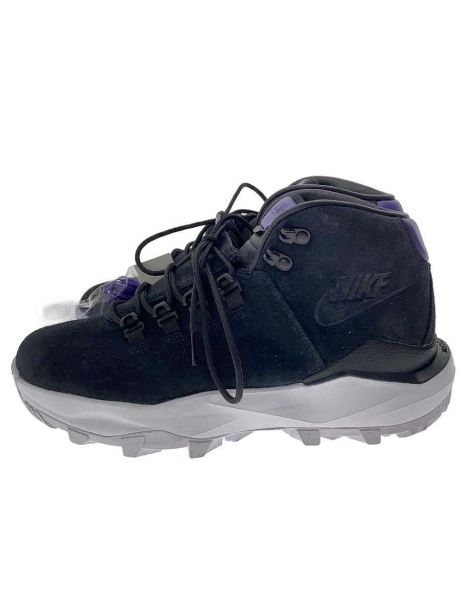 【中古】NIKE◆CYGNAL_信号/28珊/BLK/スウェード【シューズ】
