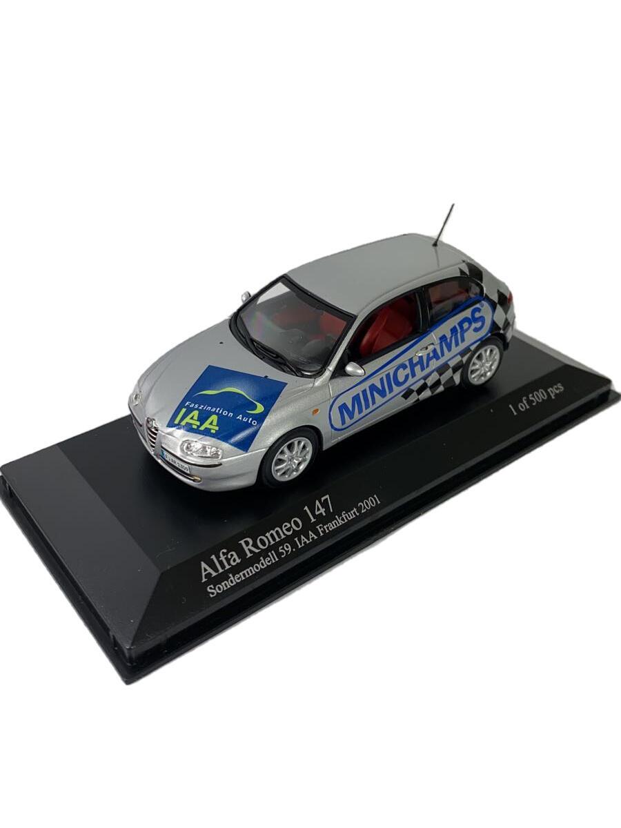 【中古】MINICHAMPS◆ミニカー/SLV/430 120090/Alfa Romeo 147 IAA 2001/世界500台限定【ホビー】