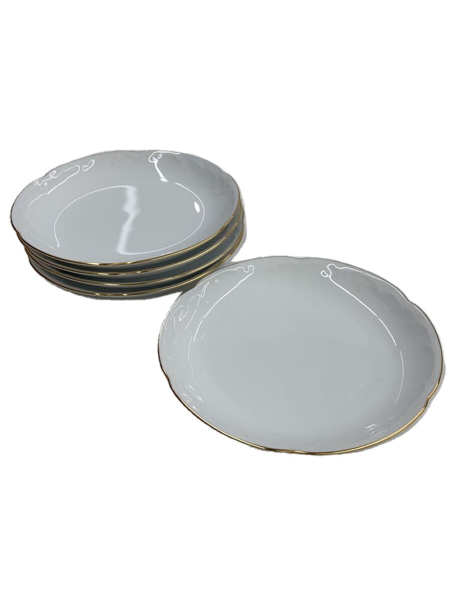 【中古】大倉陶園◆プレート/5点セット/WHT【キッチン用品】
