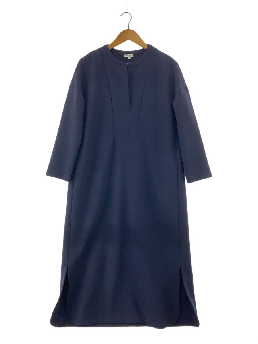 【中古】ENFOLD◆長袖衣装/36/ポリエステル/NVY/無地/300DS133-0090【レディース御召しもの】