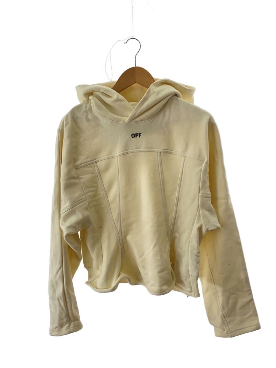 【中古】OFF-WHITE◆パーカー/M/綿織物/皮膚軟化剤/無地/OWBB025E18003085【レディースお召しもの】