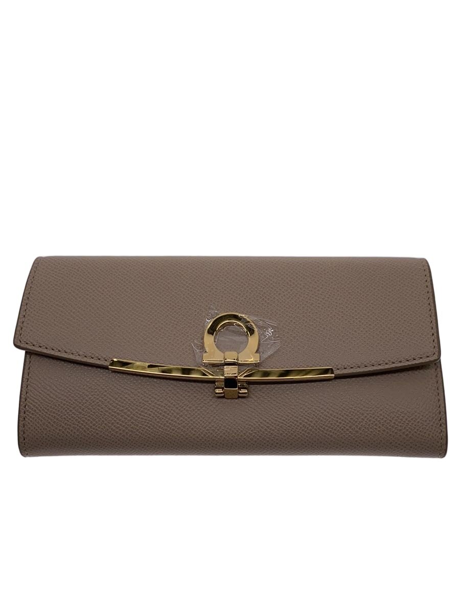 【中古】Salvatore Ferragamo◆長財布/--/BEG/レディース/JP-22-D150【服飾雑貨他】｜2ｎｄ STREET 店