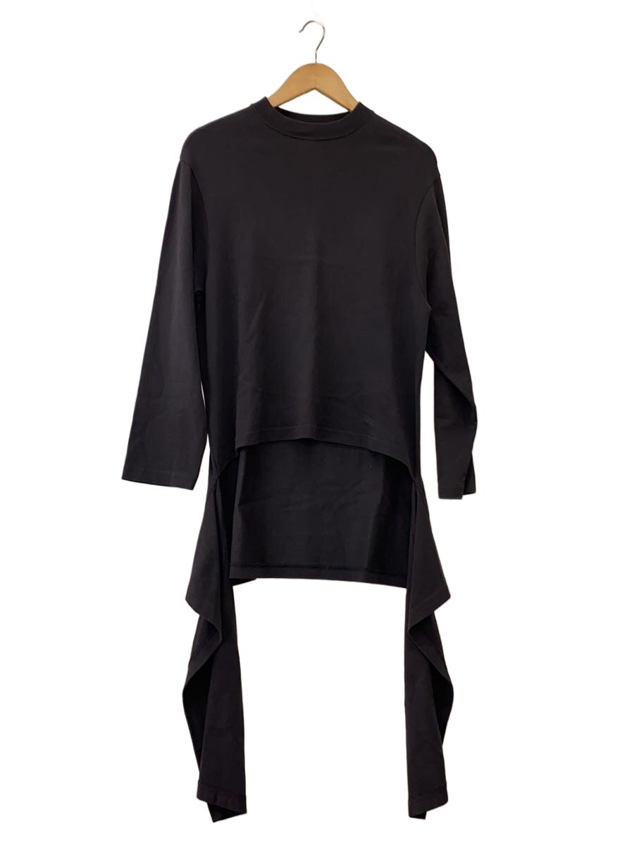 【中古】BALENCIAGA◆うつり変わり長袖カットソー/労働者の一団のど首/S/綿織物/GRY/457622 TUK07【レディース御召しもの】