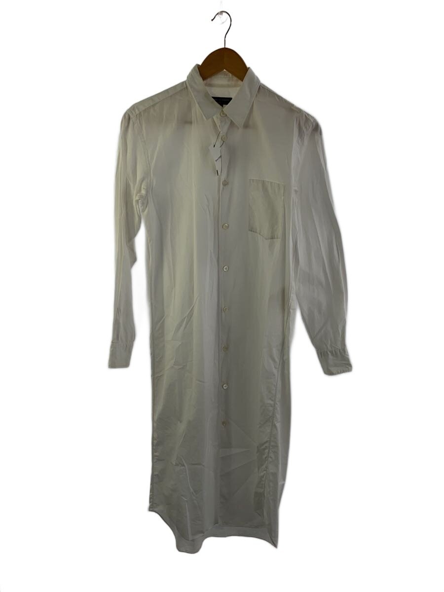 【中古】COMME des GARCONS HOMME PLUS◆17SS/裸の王さま/メンズ衣装/長袖プルオーバー/XS/綿織物/WHT/無地/なおなお書き-B040//【メンズウェア】