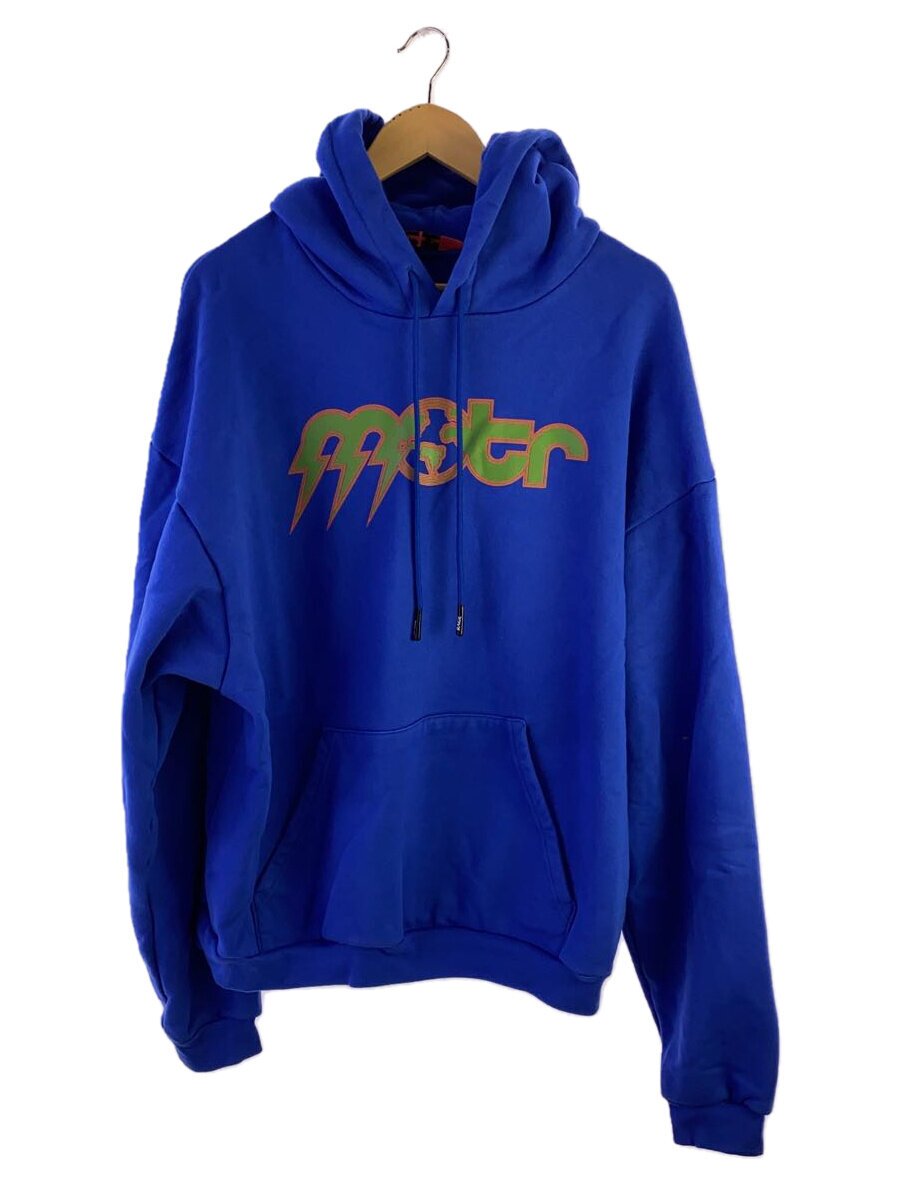 【中古】MEMBERS OF THE PAGE/FASOLINI LOGOPLANET HOODIE/L/コットン/BLU【メンズウェア】|2nd STREET 店
