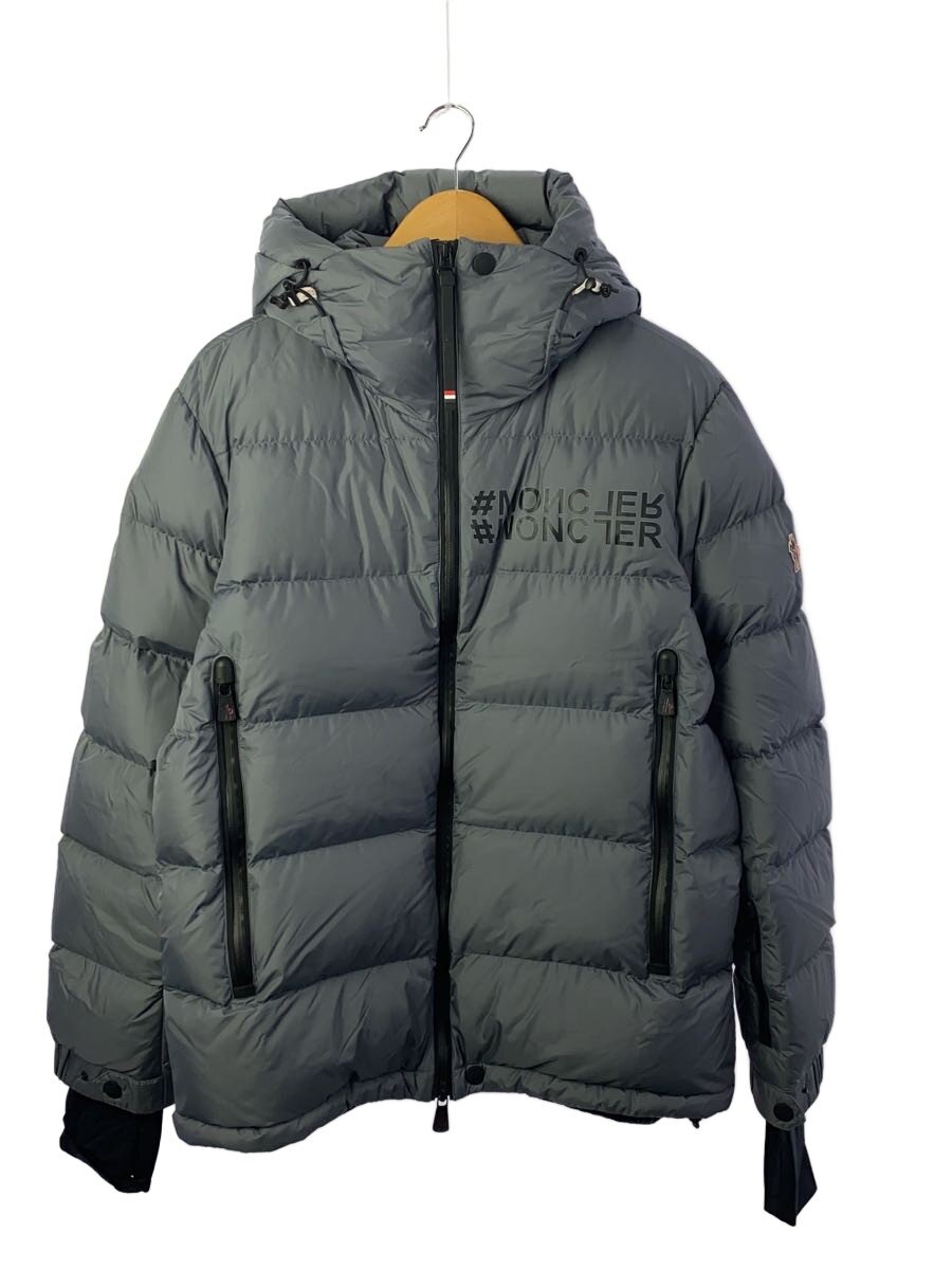 【中古】MONCLER◆落ちこむ上衣/3/ナイロン/GRY/H20971A000615399E【メンズウェア】