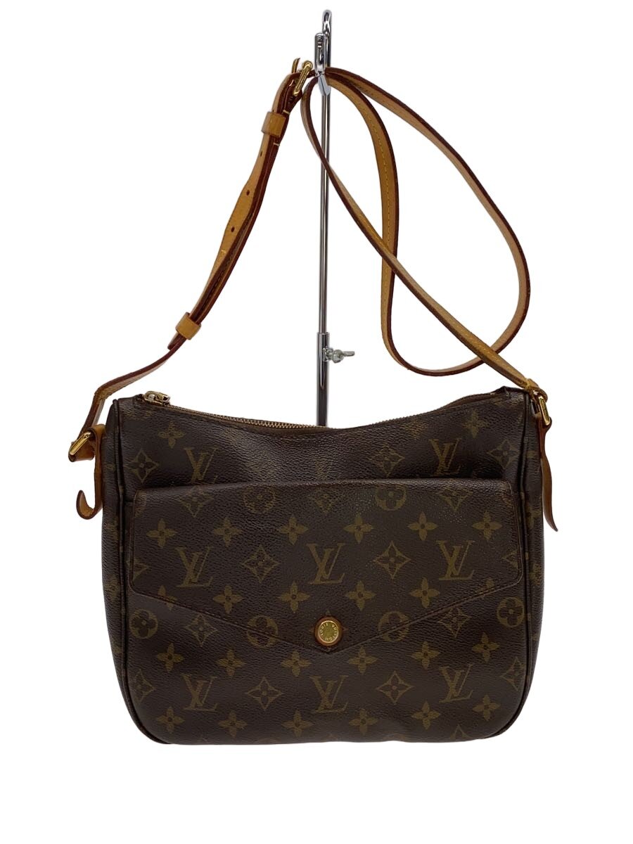 【中古】LOUIS VUITTON◆マビヨン_モノグラム・帆布/PVC/BRW/総柄【御徒面子】