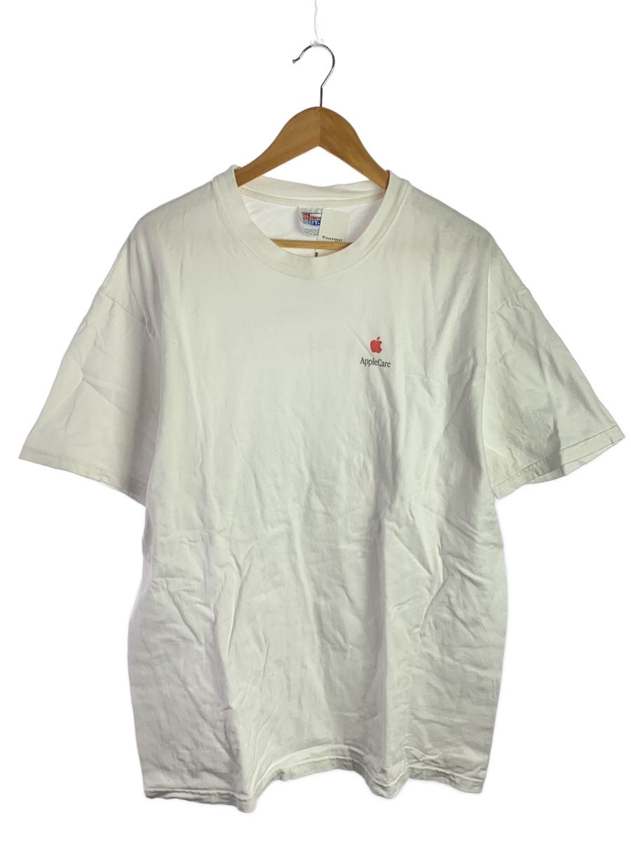 【中古】Hanes◆ティーシャツ/XL/綿織物/WHT【メンズウェア】