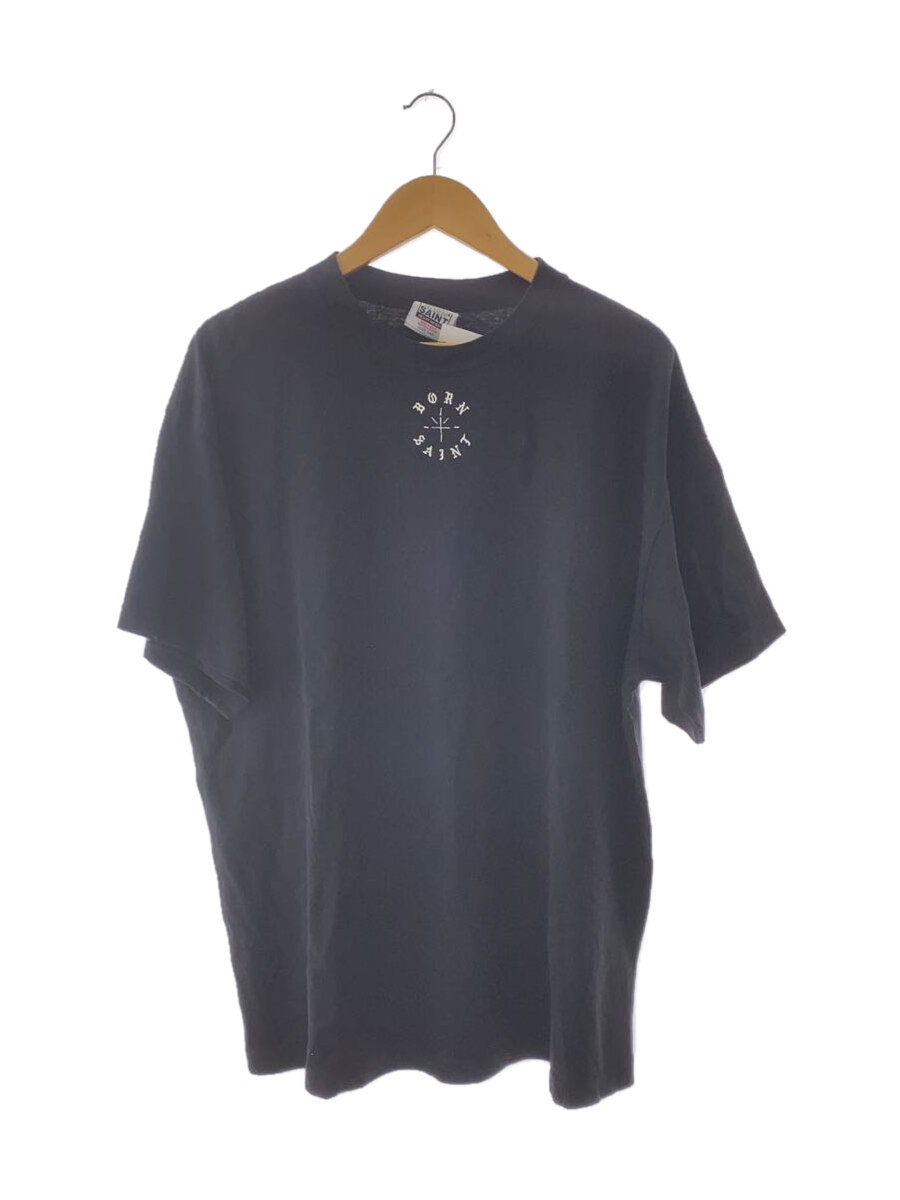 【中古】SAINT MICHAEL◆24SS/BR SS TEE/BORN SAINT/やや当て嵌める感有/XL/SM-YS8-0000-C06/? NULL ?【メンズウェア】