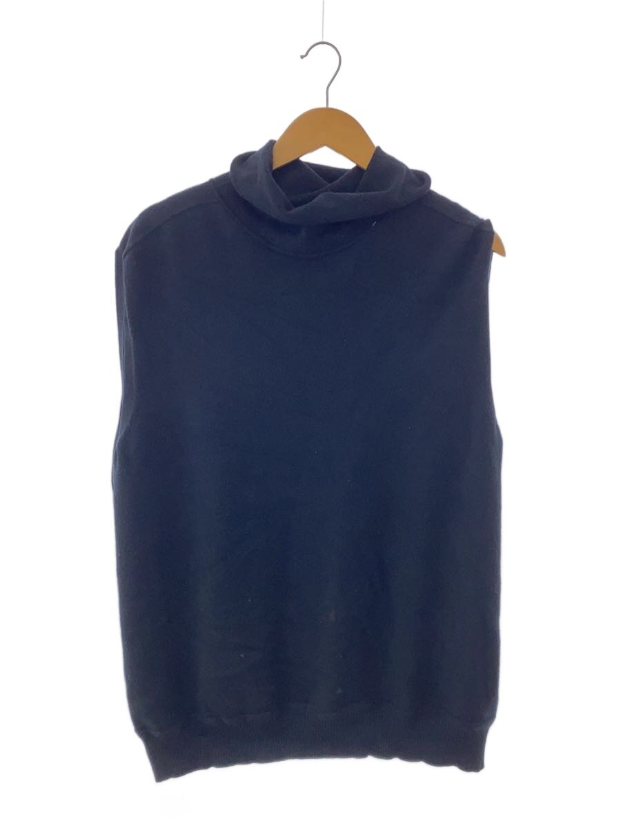 【中古】HOMME PLISSE ISSEY MIYAKE◆編み物より良い(薄っぺら)/--/人絹/BLK/HP21KE209【メンズウェア】
