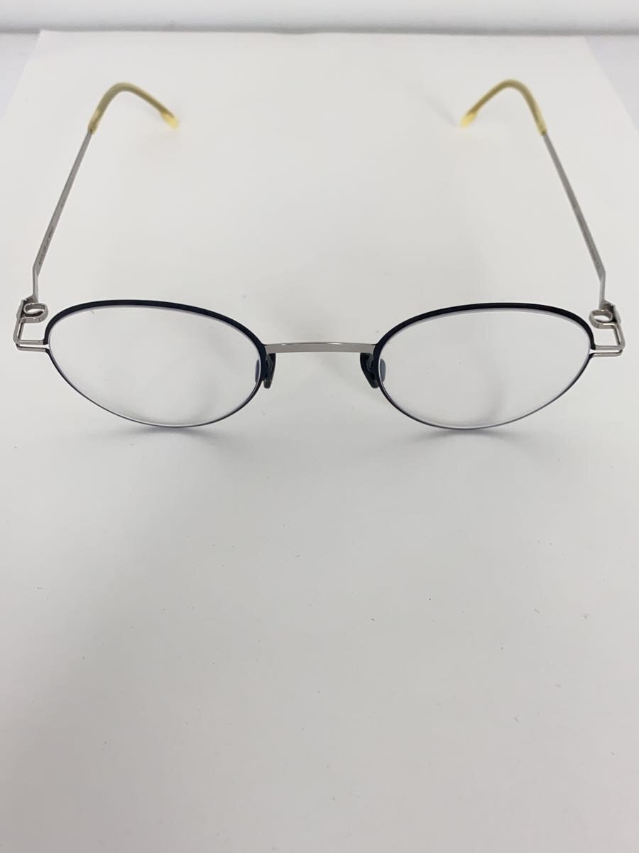 【中古】MYKITA◆眼鏡/豆の町/金属元素/しろがね色/せつ然たる/メンズ/? NULL ?【服飾雑貨他】