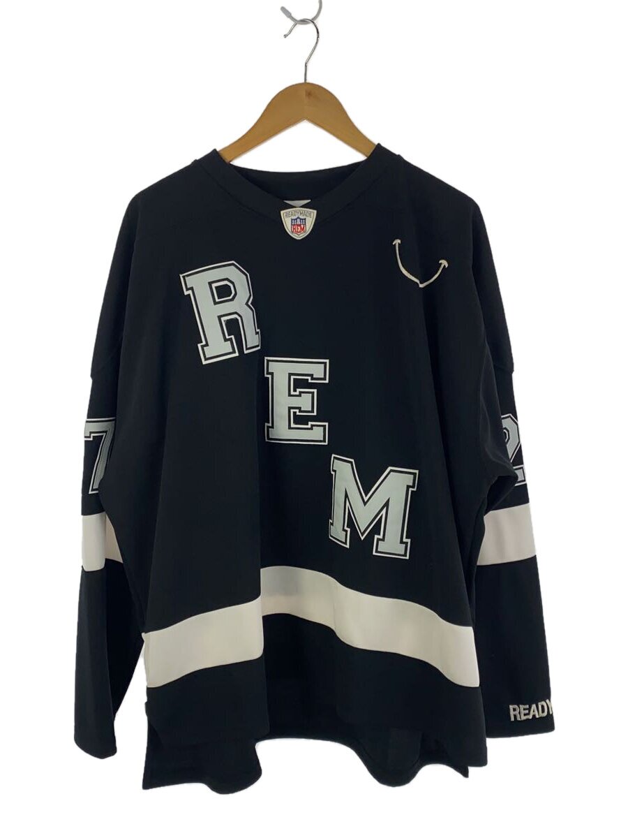 【中古】READYMADE◆GAME SHIRT/2/ポリエステル/BLK/RE-P0-BK-00-00-249//【メンズウェア】