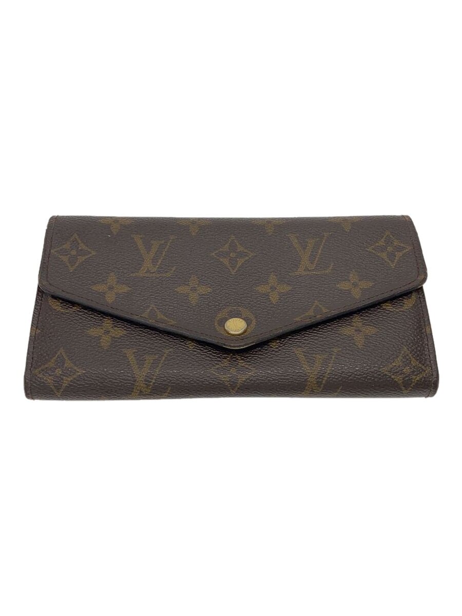 【中古】LOUIS VUITTON◆2)ポルト・フォイユ・サラ_モノグラム・キャンバス_BRW_ブラウン/PVC/BRW/レディース【服飾雑貨他】｜2ｎｄ STREET 店 29,029円