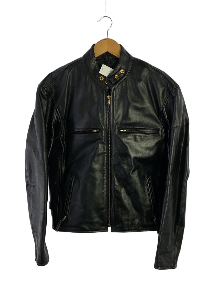 【中古】red bull leather/なめし革上衣・上衣/L/なめし革/BLK【メンズウェア】