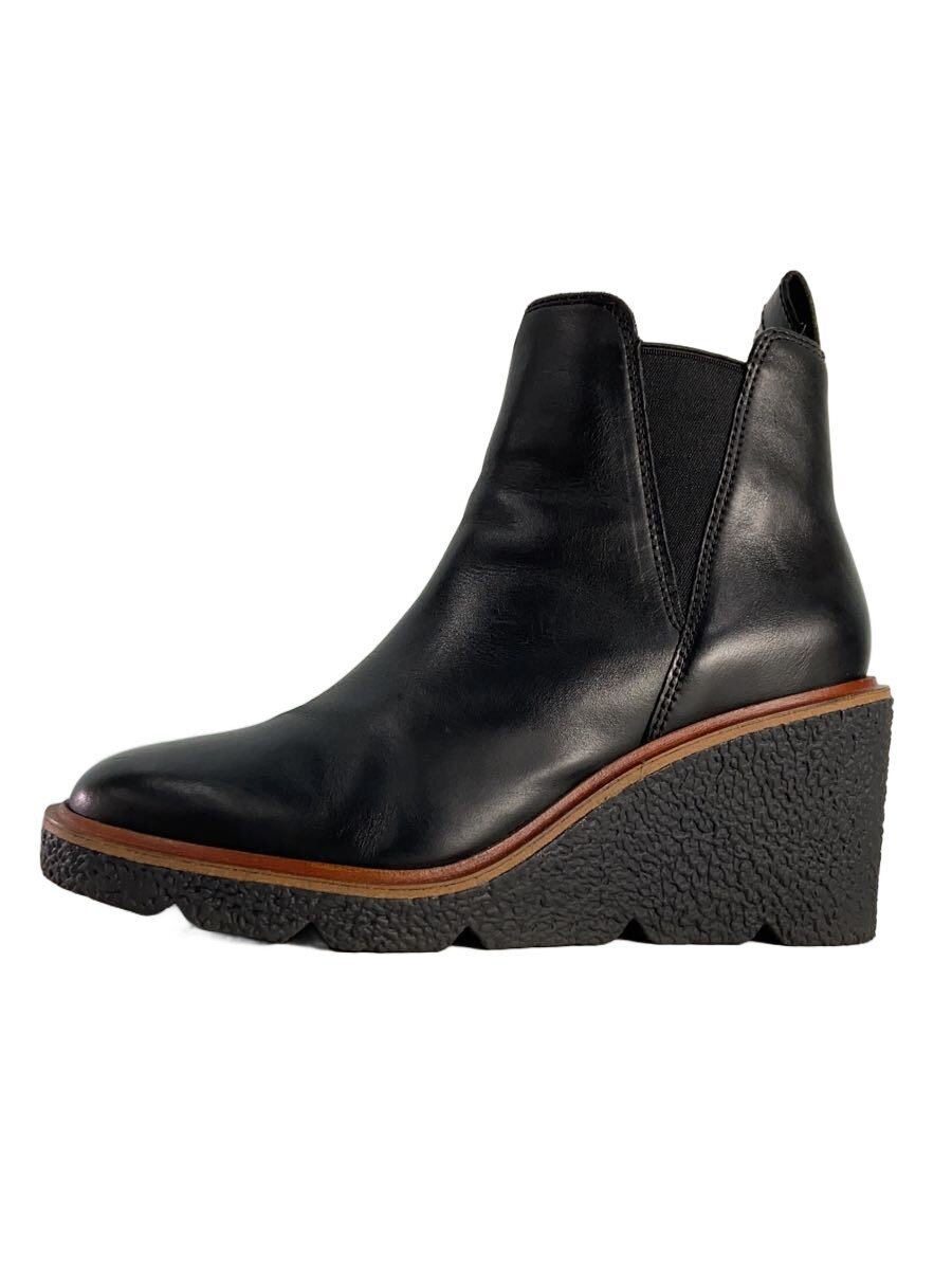 【中古】Clarks◆ショートブーツ/22.5cm/BLK/レザー【シューズ】｜2ｎｄ STREET 店