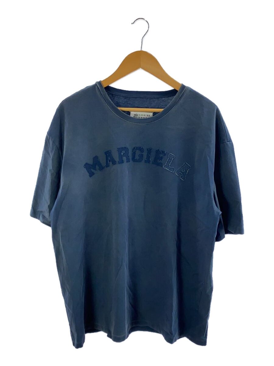 【中古】Maison Margiela◆23SSFlocky Logo Print T-Shirt ユーズド製作プルオーバー/S/綿織物/【メンズウェア】