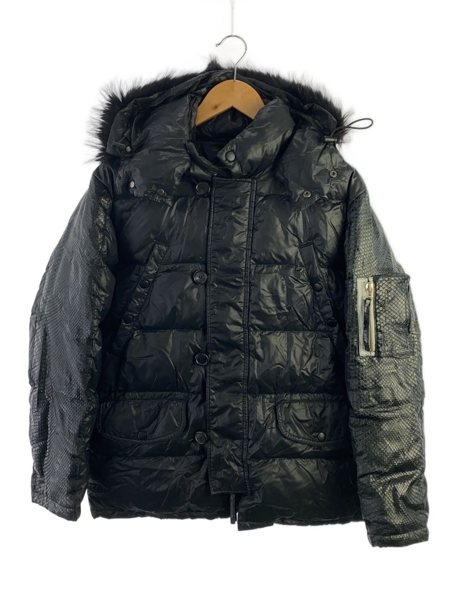 【中古】DUVETICA◆ダウンジャケット/48/ナイロン/BLK/無地/U.370.01.TA.-1001R【メンズウェア】｜2ｎｄ STREET 店