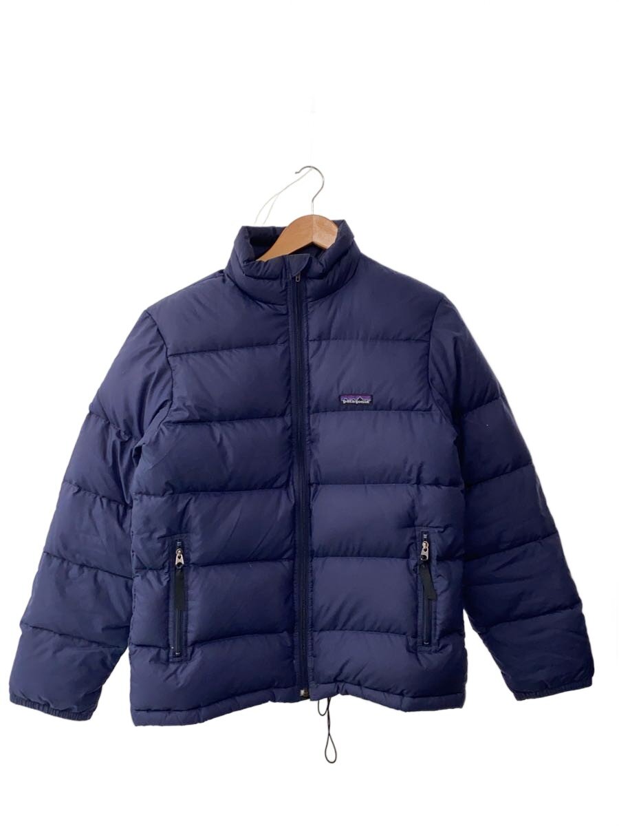 【中古】patagonia◆上衣/XL/ポリエステル/NVY/無地/68300F4【キッズ】