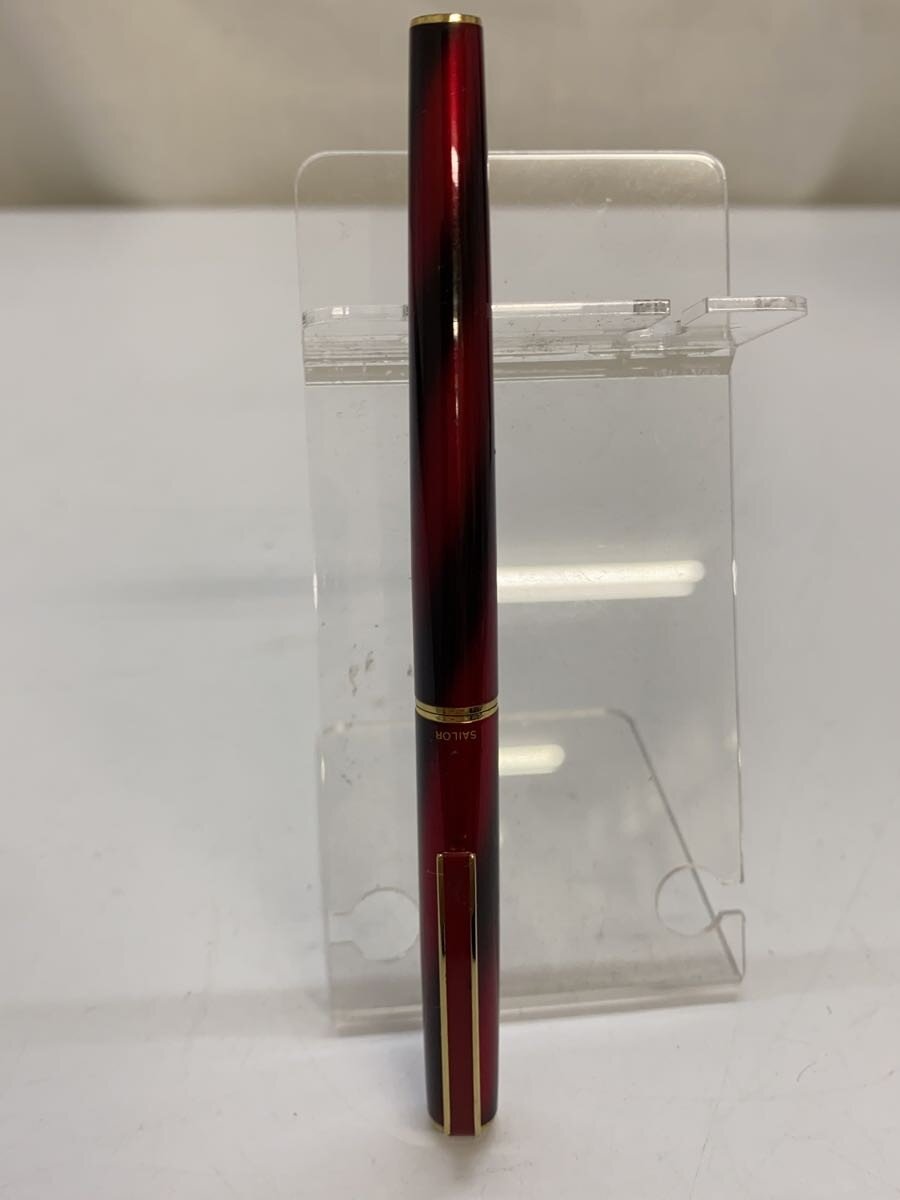 【中古】SAILOR◆筆/書き込み先14K/文具/RED【室内装飾小物・日用雑貨】