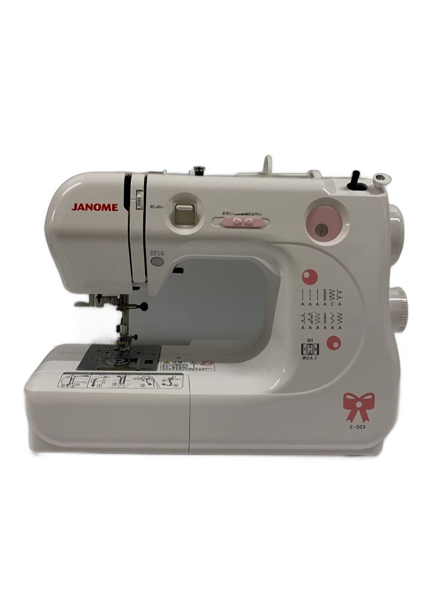 【中古】JANOME◆ミシン E-003//【家電・視覚的・オーディオ】