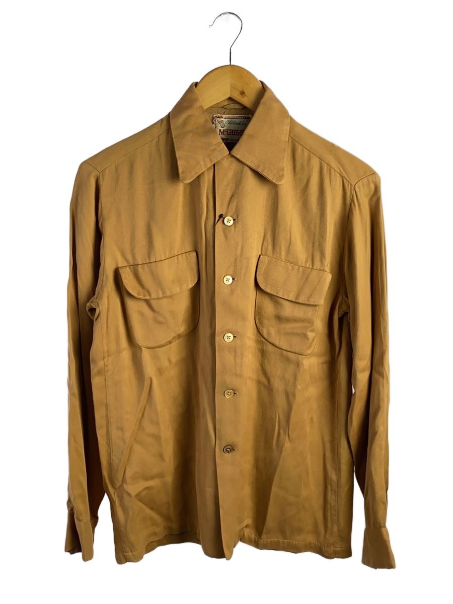 【中古】McGREGOR◆長袖プルオーバー/S//BEG【メンズウェア】