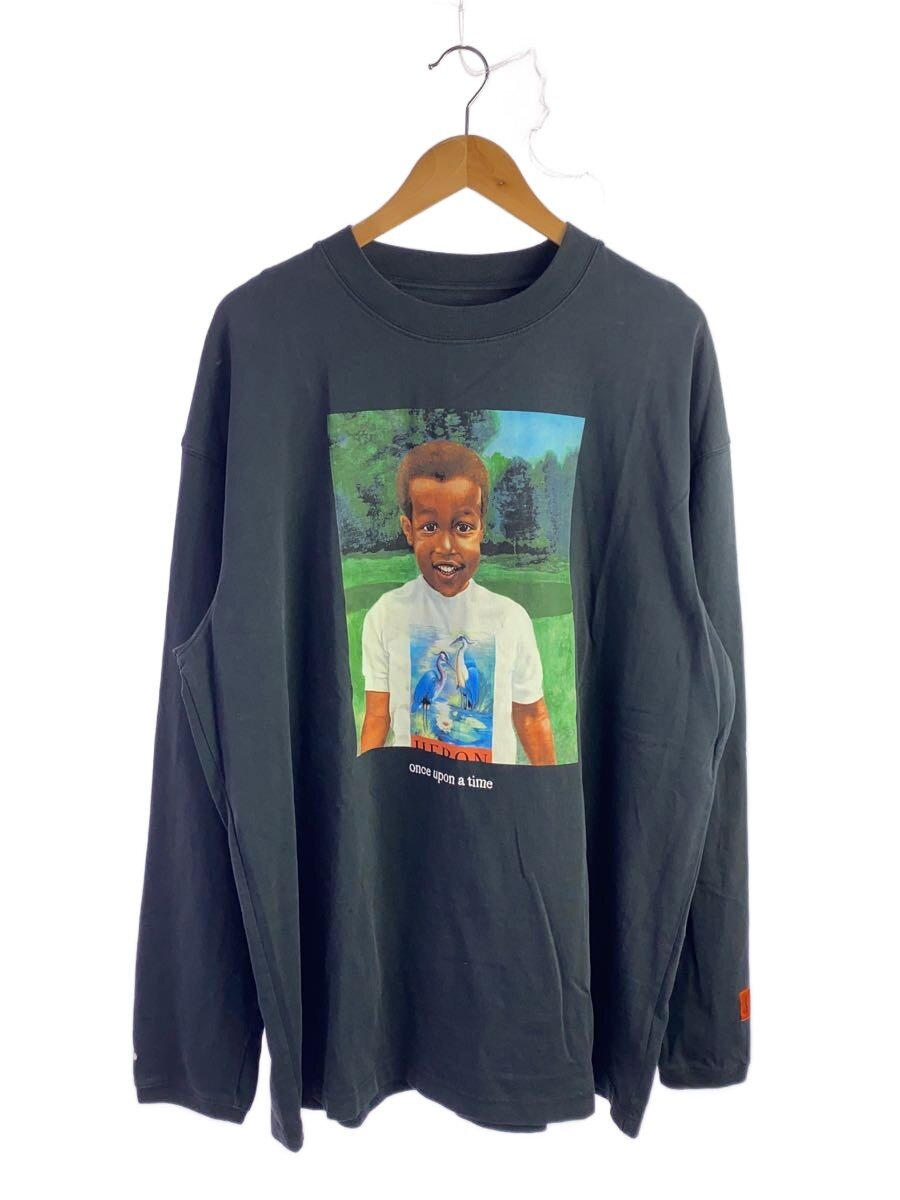 【中古】HERON PRESTON◆20SS/RIBS BABY HERON/XL/コットン/BLK/プリント/HMAB012S209130【メンズウェア】｜2ｎｄ STREET 店